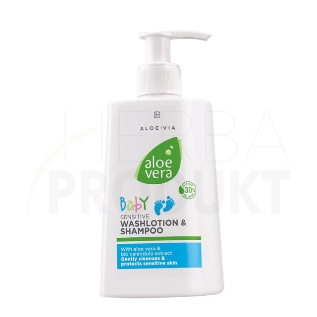 Aloe Vera Baby Emulsja myjaca  i szampon dla dzieci  250ml
