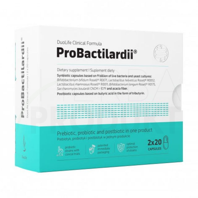 Clinical Formula ProBactilardii® 2 x 20 kapsułki